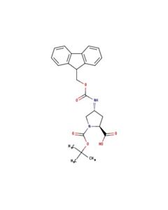 Astatech (2S,4R)-4-((((9H-FLUOREN-9-YL)METHOXY)CARBONYL)AMINO)-1-(TERT-BUTOXYCARBONYL)PYRROLIDINE-2-CARBOXYLIC ACID; 1G; Purity 95%; MDL-MFCD00673783